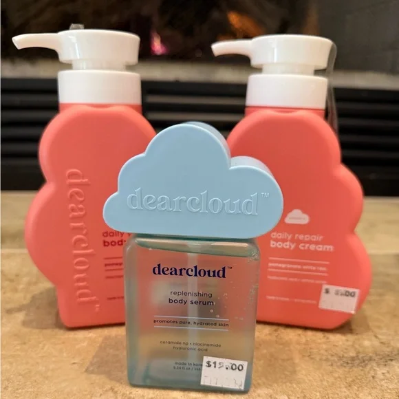 DearCloud Body Wash / Cream and Serum Set - NWT - Picture 1 of 7